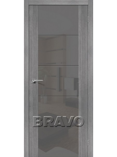Межкомнатная дверь V4 S, Grey Veralinga