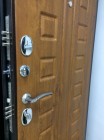 Входная металлическая дверь Снедо Патриот 2К (Медный антик / Дуб золотой)