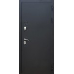 Входные металлические двери Рекс (Rex) 1А Черный Муар