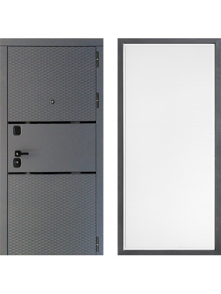 Дверь Дверной континент Диамант Дизайн ФЛ-649 Белый софт