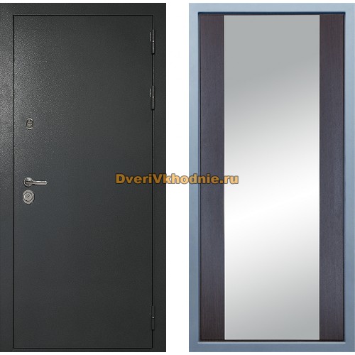 Дверь Дива МД-40 Титан Д-15 Зеркало Венге
