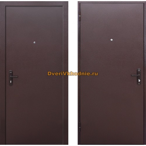 Дверь Цитадель Стройгост 5 РФ Металл/Металл ВО (открывание внутрь)