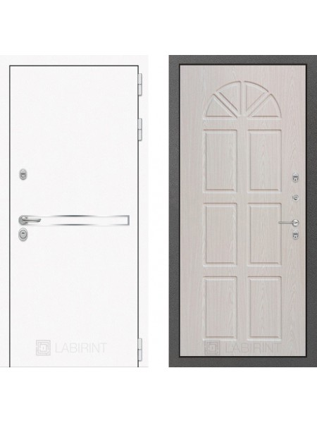 Дверь Лабиринт (LABIRINT) Лайн White 15 VINORIT Алмон 25