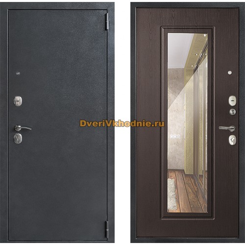 Дверь Дверной Континент ДК-70 Зеркало Эко Венге