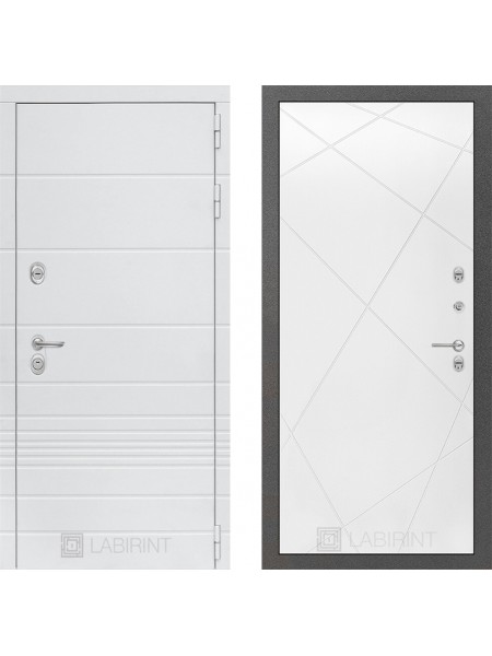 Дверь Лабиринт (LABIRINT) Трендо 24 Белый софт