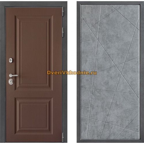 Дверь Дверной континент ДК-3/729 ФЛ-655 Бетон серый