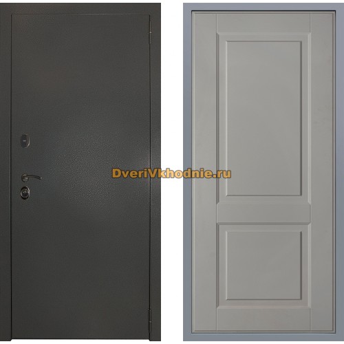 Дверь Заводские двери Эталон 3к антик серебро Доррен Грей софт