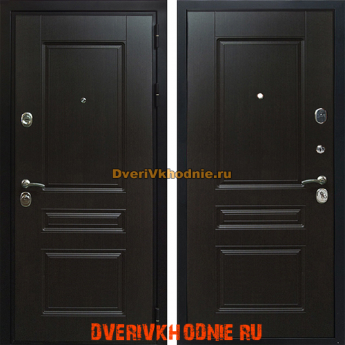 Металлическая входная дверь Рекс Премиум-Н Венге