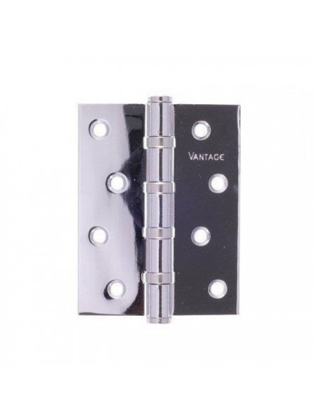 Дверные петли Vantage, хром, (B4-CP 100*75*3)