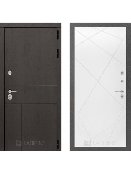 Дверь Лабиринт (LABIRINT) Urban 24 Белый софт