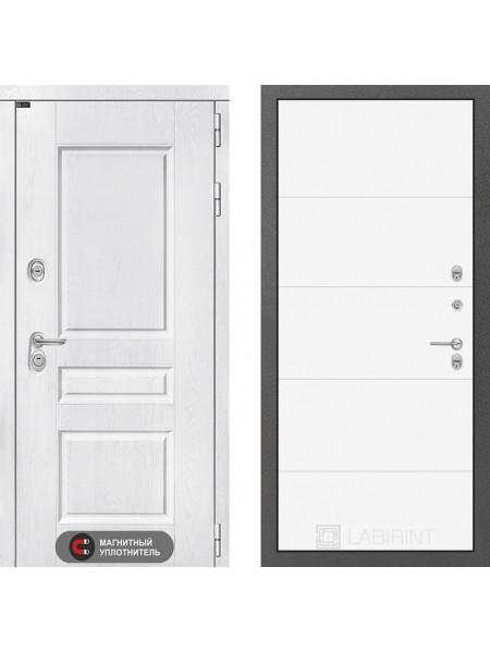 Дверь Лабиринт (LABIRINT) Versal 13 Белый софт