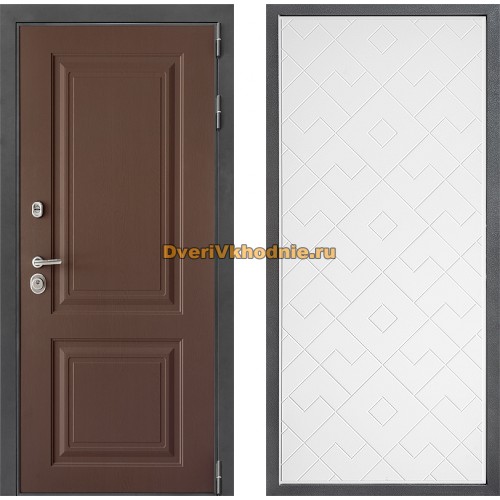 Дверь Дверной континент ДК-3/729 ФЛ-Тиффани Белый софт