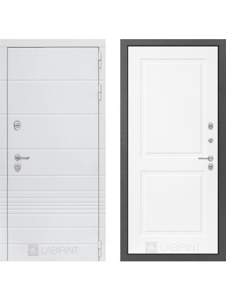 Дверь Лабиринт (LABIRINT) Трендо 11 Белый софт